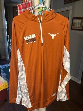 Colosseum Men's XXL Texas Longhorns Pullover in Orange